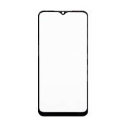 Стекло для переклейки Tecno POP 6 Pro (BE8) с OCA пленкой Черный - OR (Mitsubishi)