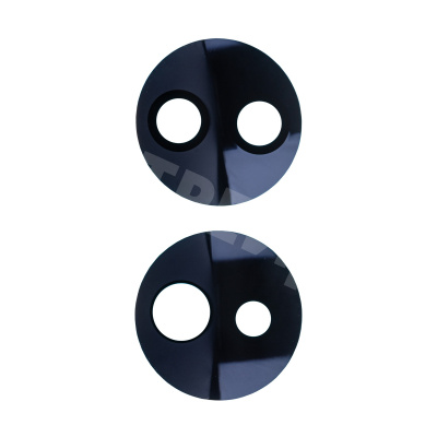 Стекло камеры для Huawei Honor 70 (FNE-NX9) (комплект 2 шт.) Черный