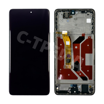 Дисплей для Huawei Honor X9c (BRP-NX1) модуль с рамкой Черный - OR