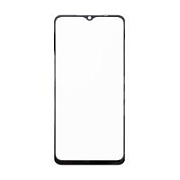 Стекло для переклейки Infinix Smart 7 (X6515) в сборе с OCA пленкой Черный - OR (Mitsubishi)