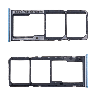 Держатель SIM для Xiaomi Redmi Note 12 4G/12S (23021RAA2Y/23030RAC7Y) Голубой