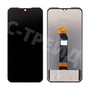 Дисплей для Doogee V Max в сборе с тачскрином Черный - Оптима