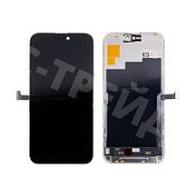 Дисплей для iPhone 15 Pro Max (A3106) в сборе с тачскрином Черный - (FOG)