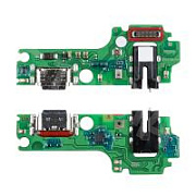 Шлейф для ZTE Nubia V70 Max (Z2467) плата на системный разъем/разъем гарнитуры/микрофон