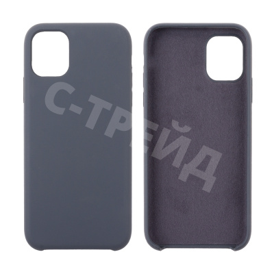 Чехол-накладка Soft Touch для iPhone 11 Графит
