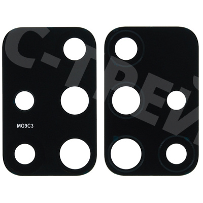 Стекло камеры для Samsung Galaxy A71 (A715F) Черный