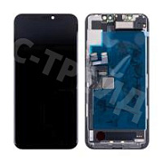 Дисплей для iPhone 11 Pro (A2215) в сборе с тачскрином Черный - OR100 (Снятый, без ремонта)