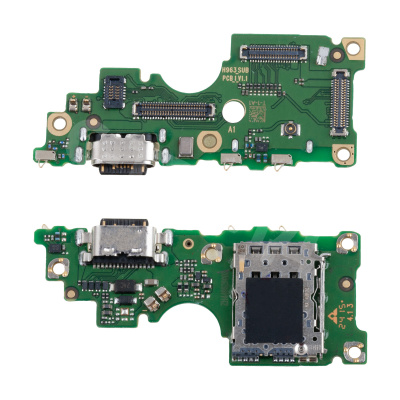 Шлейф для Infinix Zero 40 5G (X6861) плата на системный разъем/разъем SIM/микрофон - Премиум