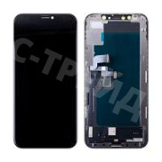 Дисплей для iPhone Xs (A2097/A1920) в сборе с тачскрином Черный - (Hard OLED) Стандарт