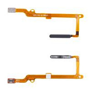 Шлейф для Huawei Nova 12i (CTR-L81) сканер отпечатка пальцев Черный