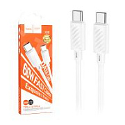 Кабель Type-C - Type-C Hoco X88 (5A, 60W) Белый