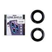 Защитное стекло линзы камеры для iPhone 14/14 Plus (комплект 2 шт.) Черный