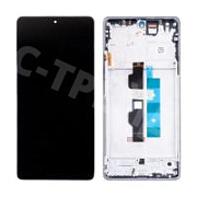 Дисплей для Xiaomi Redmi Note 14S (2502FRA65G) модуль с рамкой Фиолетовый - OR (SP)