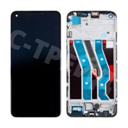 Дисплей для Realme 11 4G (RMX3636) модуль с рамкой Черный - (OLED)