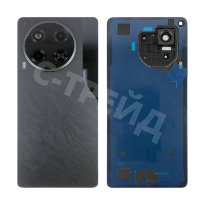 Задняя крышка для Tecno Camon 30 5G (CL7) Черный - Премиум