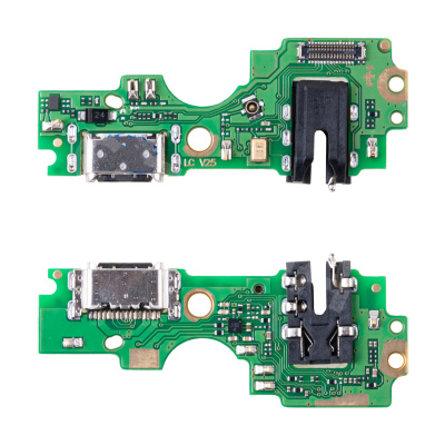 Шлейф для Tecno Pova 4 (LG7n) плата на системный разъем/разъем гарнитуры/микрофон