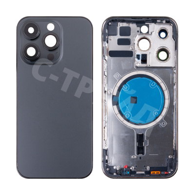 Корпус для iPhone 14 Pro (A2891) (1 Sim) Черный - Премиум