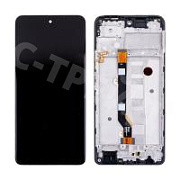Дисплей для Infinix Hot 40 (X6836) модуль с рамкой Черный - OR