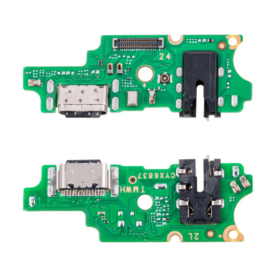 Шлейф для Infinix Hot 40/40 Pro (X6836/X6837) плата на системный разъем/разъем гарнитуры/микрофон