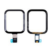 Стекло для переклейки Apple Watch 4 (40 мм) в сборе с тачскрином и OCA пленкой Черный - OR (Mitsubishi)