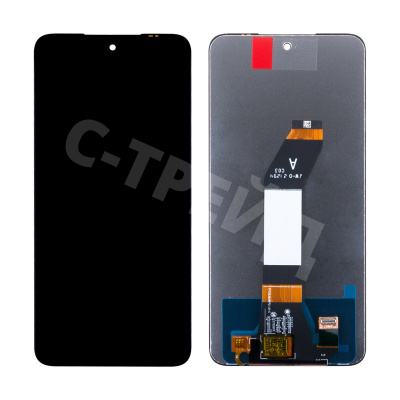 Дисплей для Xiaomi Redmi 10 2022 (22011119UY) в сборе с тачскрином Черный - Оптима