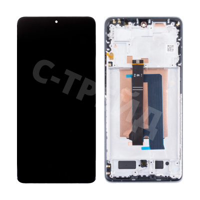 Дисплей для Xiaomi Poco X6 Pro 5G (2311DRK48G) модуль с рамкой Серый - OR