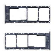 Держатель SIM для Tecno Spark 8C (KG5n) Черный