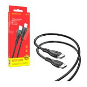 Кабель Type-C - Type-C Borofone BX51 (5A, 60W, PD) Черный
