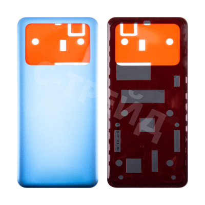 Задняя крышка для Xiaomi Poco M4 Pro 4G (2201117PG) Синий