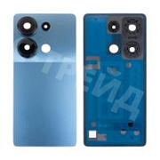 Задняя крышка для Xiaomi Poco M6 Pro 4G (2312FPCA6G) Голубой - Премиум