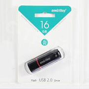 USB-флеш (USB 2.0) 16GB Smartbuy Crown Черный