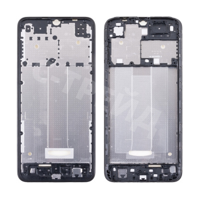 Рамка дисплея для Xiaomi Redmi A2+ (23028RNCAG) Черный (возможен дефект ЛКП)