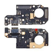 Шлейф для Xiaomi Redmi Note 12 4G (23021RAA2Y) плата на системный разъем/микрофон - Премиум