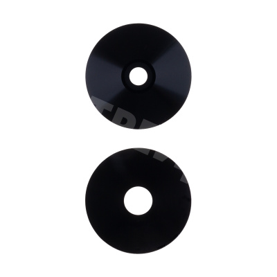 Стекло камеры для Realme C55 (RMX3710) (комплект 2 шт.) Черный