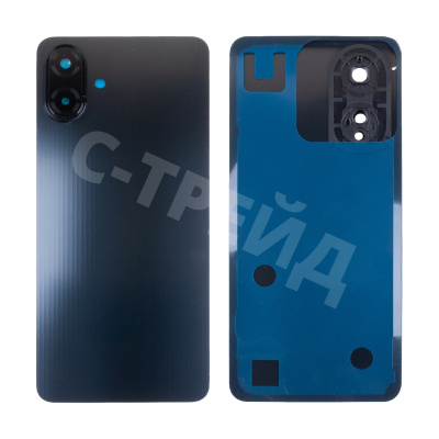 Задняя крышка для Samsung Galaxy A07 4G (A075F) Черный - Премиум