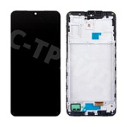 Дисплей для Samsung Galaxy A17 4G (A175F) модуль с рамкой Черный - (OLED) (Full Size)