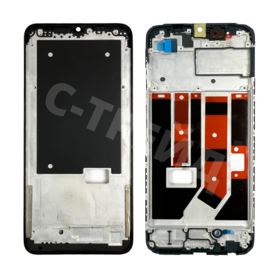 Рамка дисплея для OPPO A18/A38 (CPH259/CPH2579) Черный (возможен дефект ЛКП)
