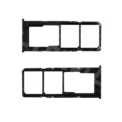 Держатель SIM для Samsung Galaxy M12 (M127F) Черный