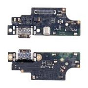 Шлейф для Xiaomi Redmi Note 13 Pro 4G/14S (23117RA68G/2502FRA65G) плата на системный разъем/микрофон - Премиум