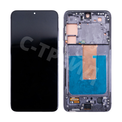 Дисплей для Samsung Galaxy S23+ (S916B) модуль с рамкой Черный - (In-Cell)