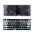 Подсветка клавиатуры для ноутбука MacBook Pro 13" A1502 (2013-2015, Г-образный Enter RU) Черный