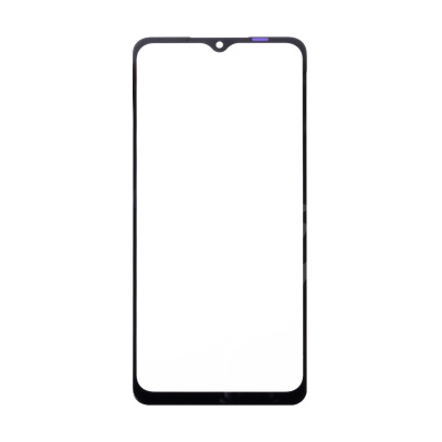 Стекло для переклейки Samsung Galaxy M12 (M127F) с OCA пленкой Черный - OR (Mitsubishi)