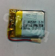 Аккумулятор универсальный 402530p 3,7v Li-Pol 300 mAh (4*25*30 mm)