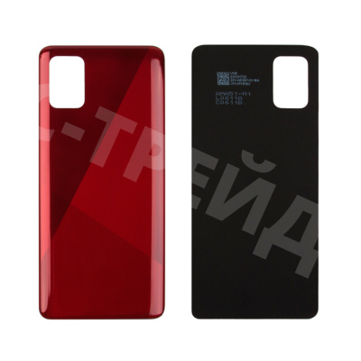 Задняя крышка для Samsung Galaxy A51 (A515F) Красный