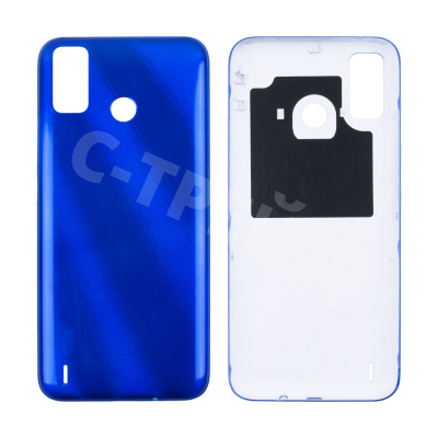 Задняя крышка для Tecno Spark 6 Go (KE5) Синий