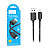 Кабель USB - MicroUSB Hoco X113 (2.4A, оплетка нейлон) Черный