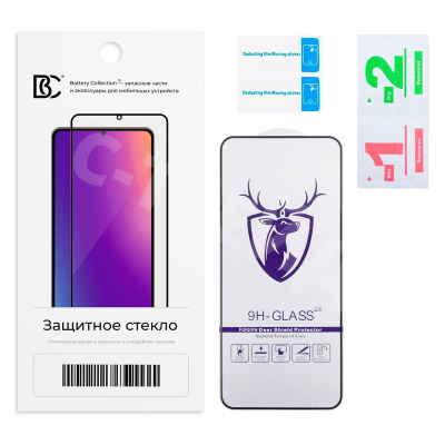 Защитное стекло "Премиум" для Huawei Nova 10 SE/12 SE/11 SE Черный