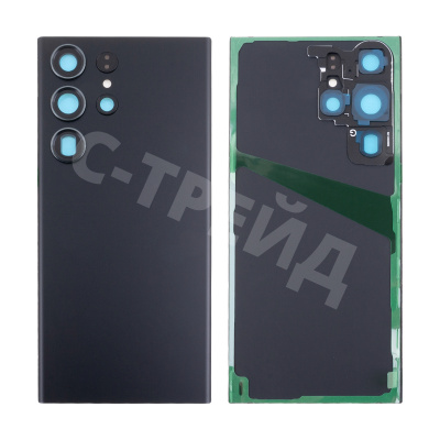 Задняя крышка для Samsung Galaxy S23 Ultra (S918B) Черный - OR