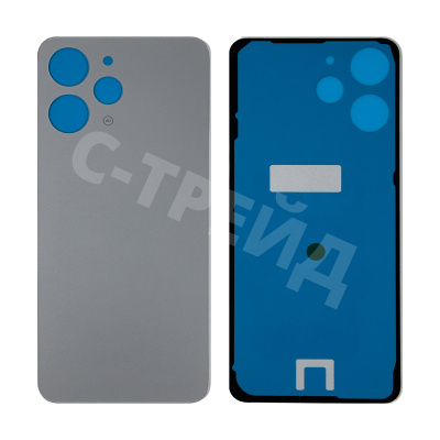 Задняя крышка для Xiaomi Redmi 12 4G (23053RN02Y) Серебро