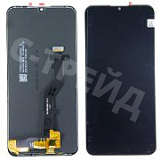 Дисплей для ZTE Blade V10 Vita в сборе с тачскрином Черный - Оптима